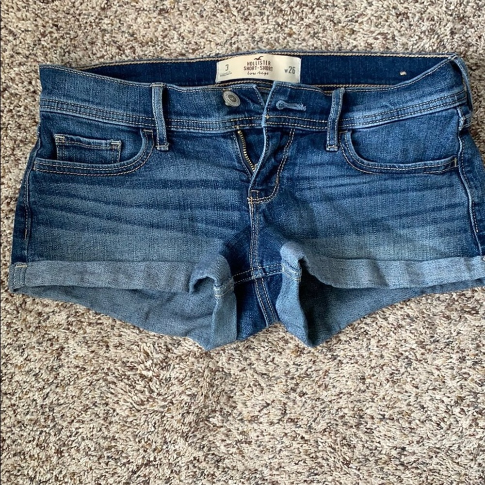 Hollister low rise shorts